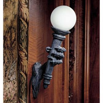 Blackfriar's Gate Wall Torch Lamp Set Of Two